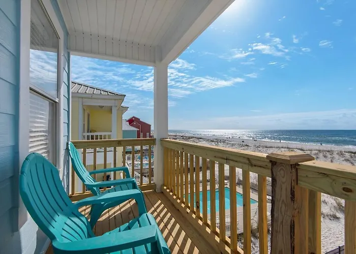 Beachfront Gem 5br Pool Walk To * Gulf Shores