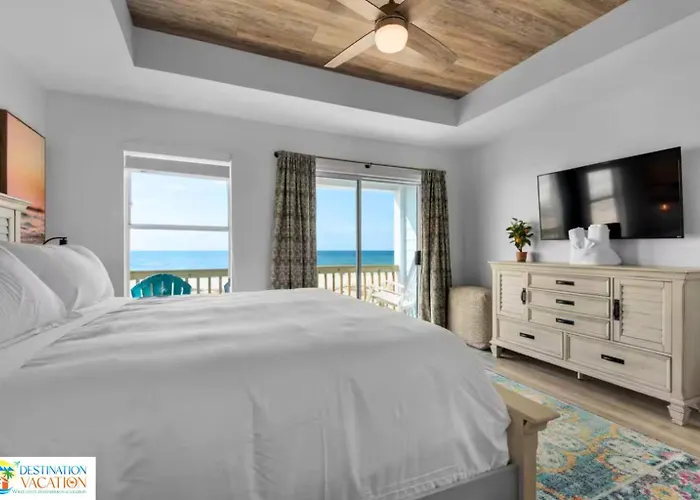 Gulf Shores Beachfront Gem 5Br Pool Walk To Sand Apartment