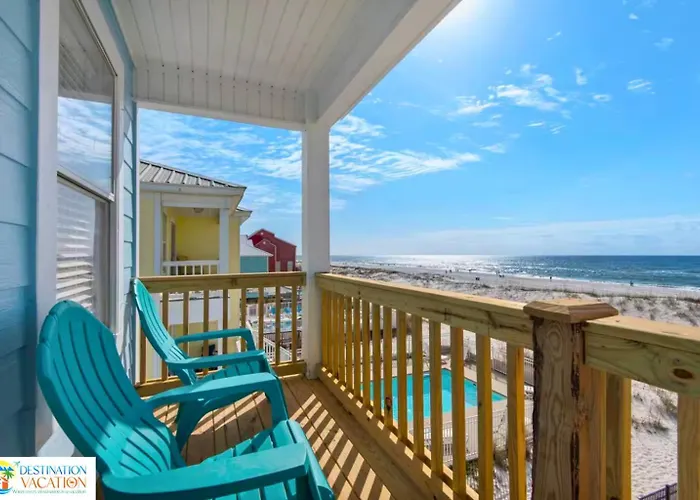 Apartment Gulf Shores Beachfront Gem 5Br Pool Walk To Sand Gulf Shores