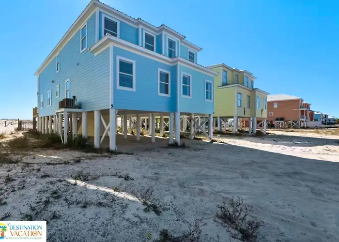 Apartment Gulf Shores Beachfront Gem 5Br Pool Walk To Sand *