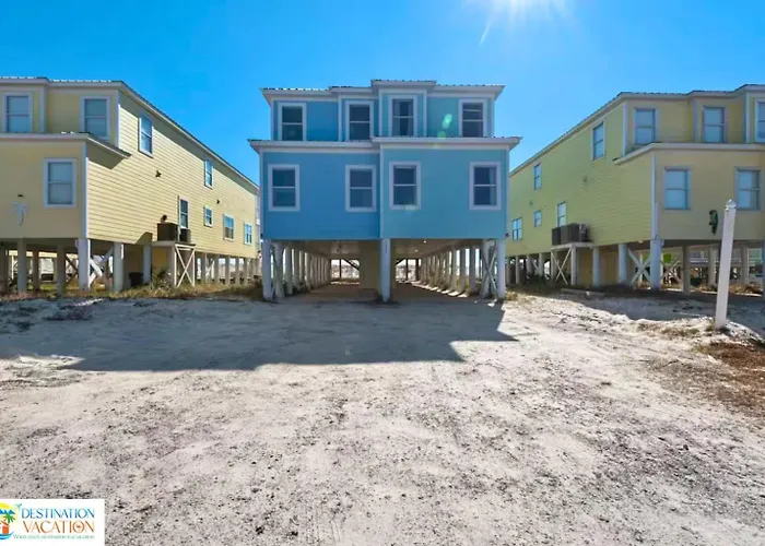 Gulf Shores Beachfront Gem 5Br Pool Walk To Sand *